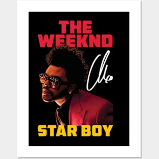 The Weekend Star Boy Posters and Art